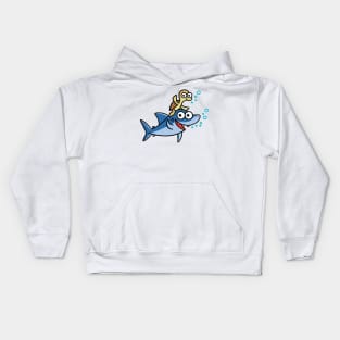 Little Shark and Friend Kids Hoodie